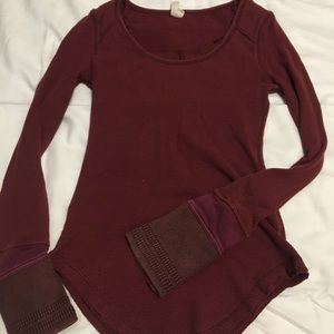 free people thermal tee
